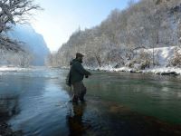 Рыбалка нахлыстом в Боснии и Латвии