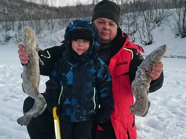 Приобщайте детей к зимней рыбалке