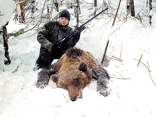 Чем стрелять медведя?