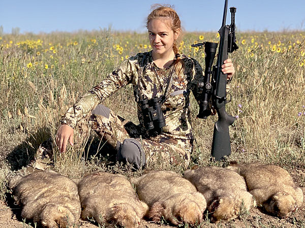 Уместно ли в женских руках охотничье ружье?