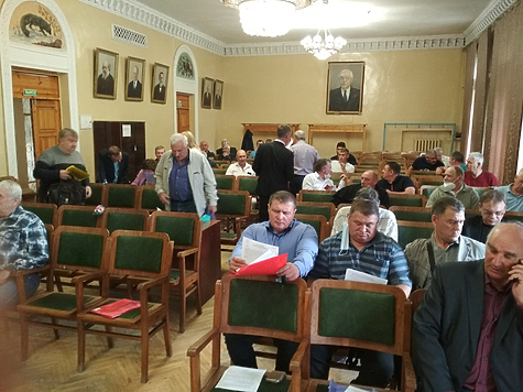 Отчетно-выборная конференция в Кировском охотобществе